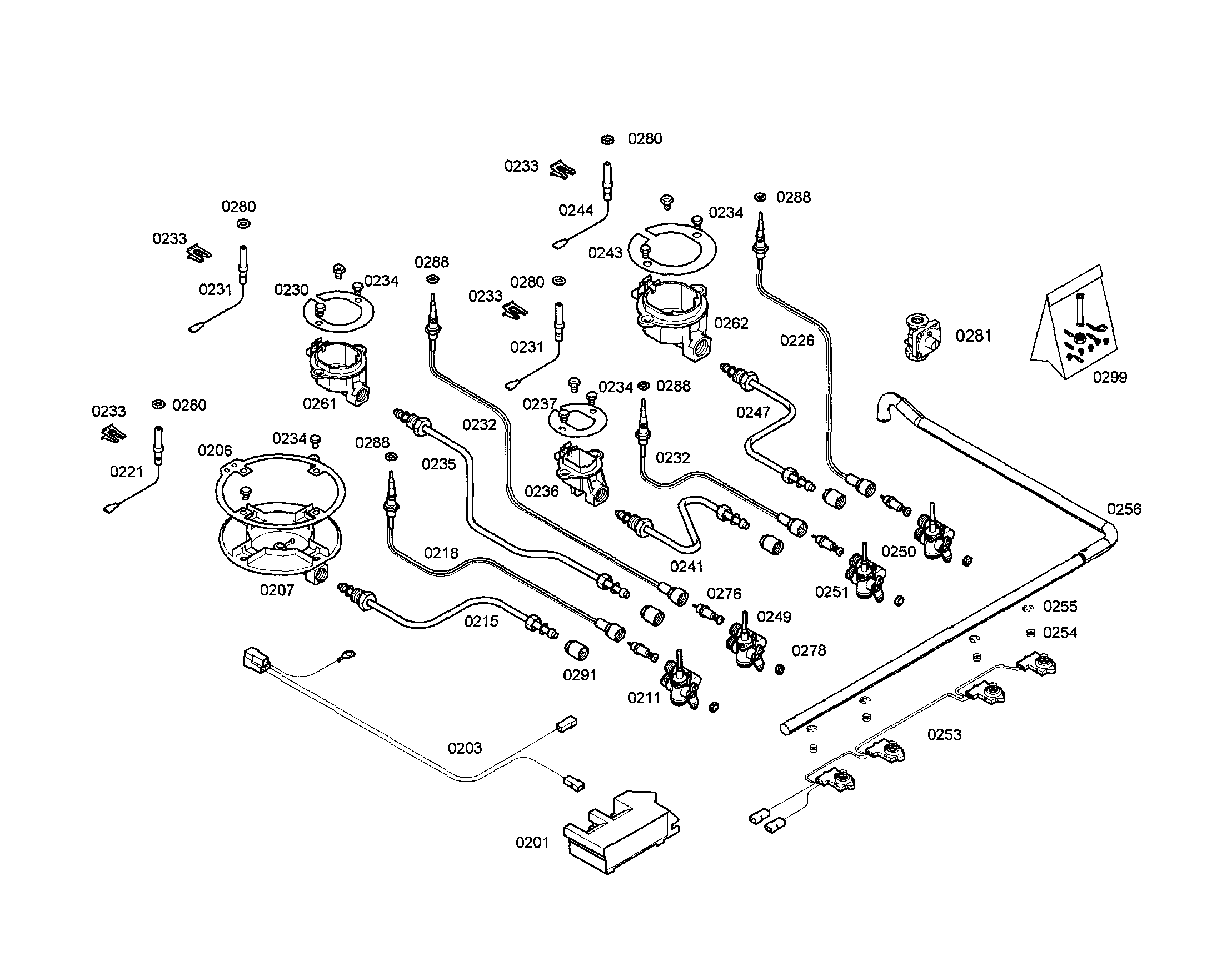 Burners & valves