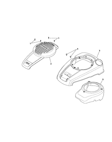 Blower housing & baffles