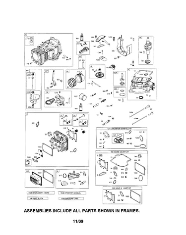 Cylinder/crankshaft/crankcase