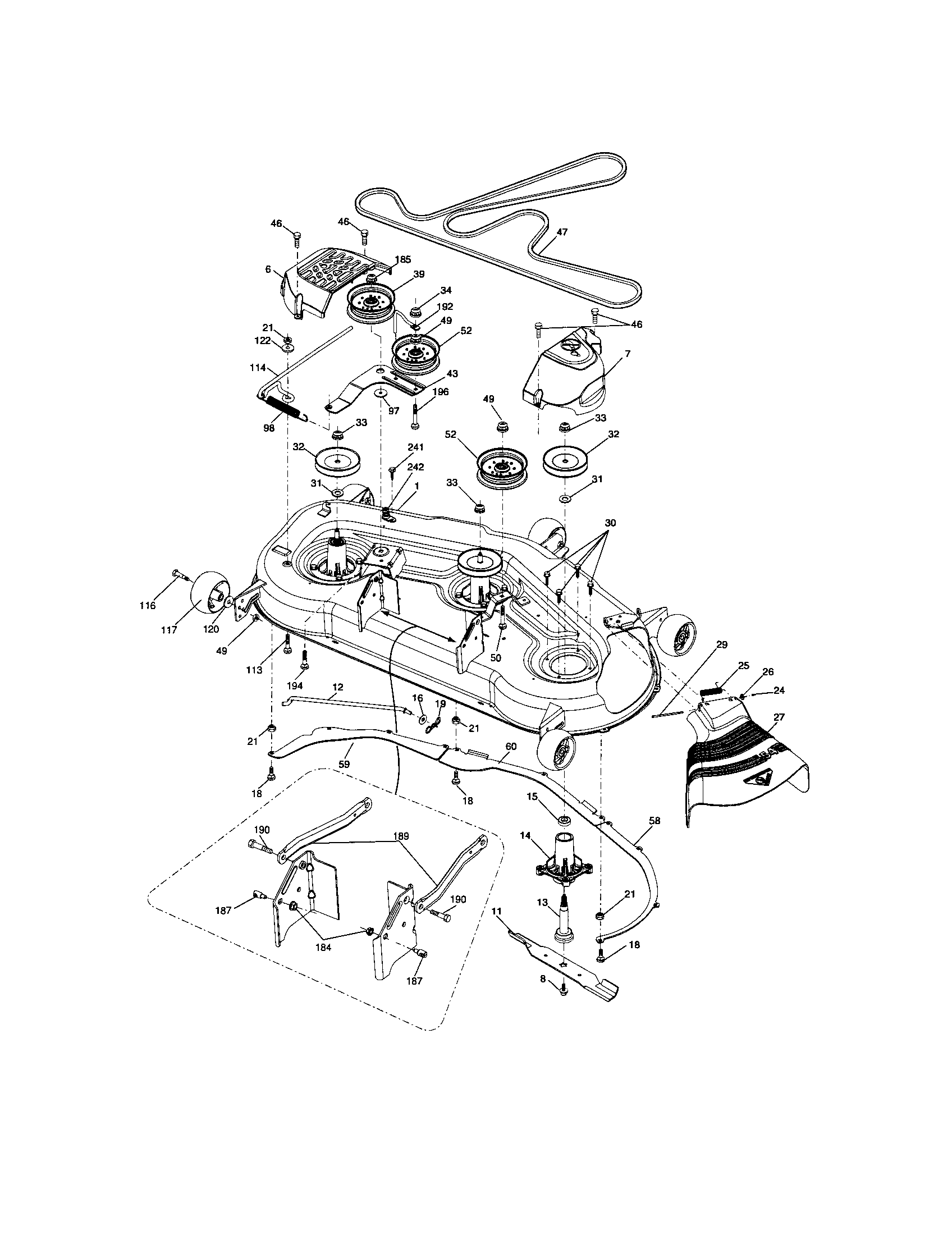 Mower deck