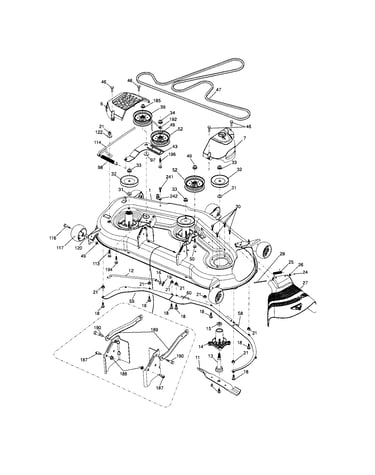 Mower deck