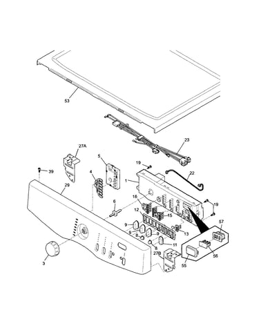 Controls/top panel