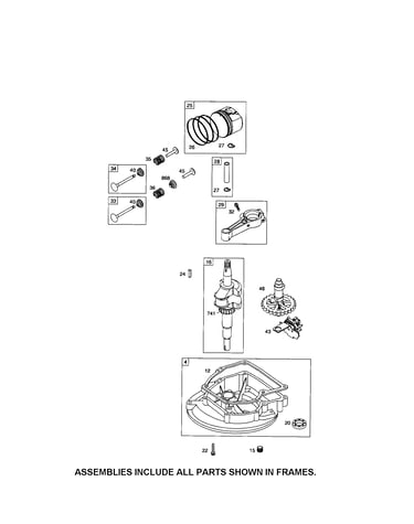 Sump-engine/crankshaft