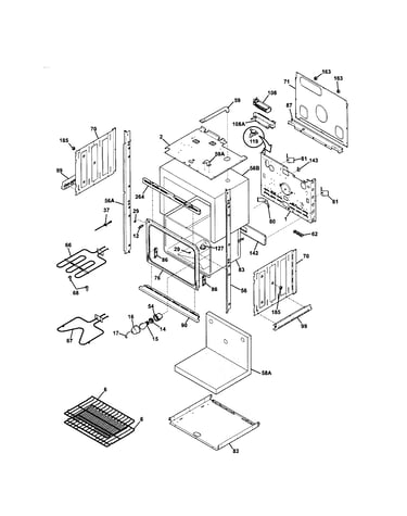 Lower oven