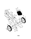 Engine/handle/wheels