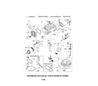 Briggs & Stratton 126L02-1379-F1 cylinder/crankshaft/crankcase diagram