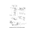 Briggs & Stratton 126L02-1379-F1 carburetor/fuel tank diagram