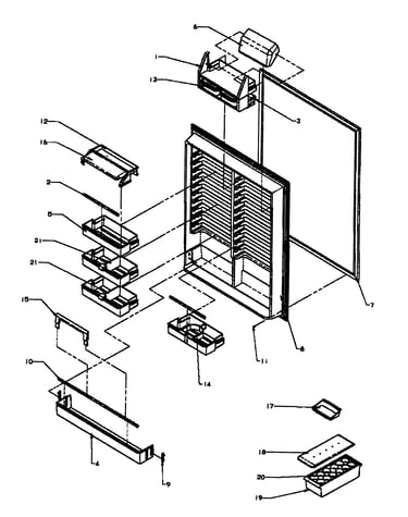Refrigerator inner door