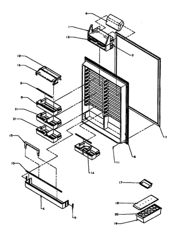 Refrigerator inner door