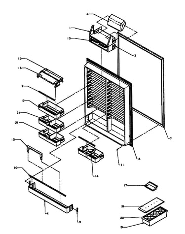 Refrigerator inner door