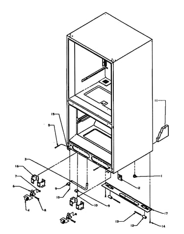 Rollers/drain tube