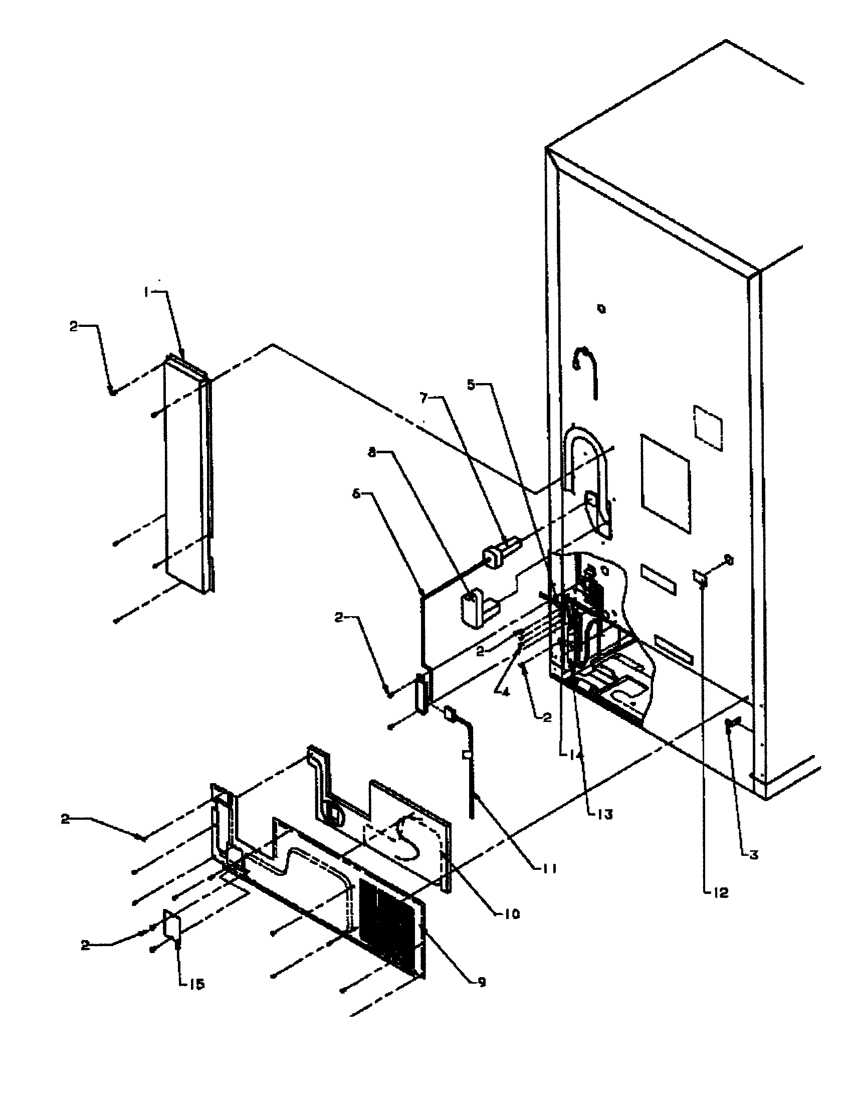 Back cabinet