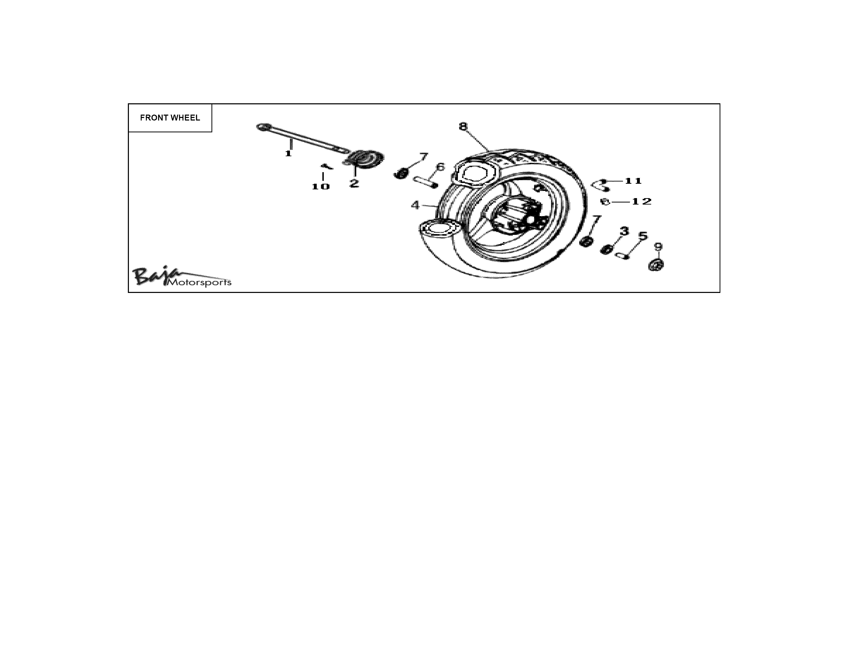 Front wheel