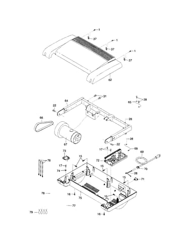 Hood/motor