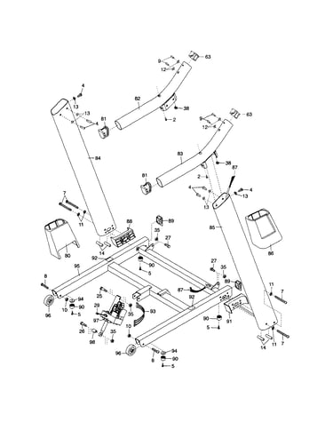 Uprights/base