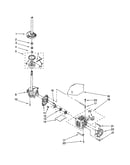 Brake/clutch/gearcase/motor/pump