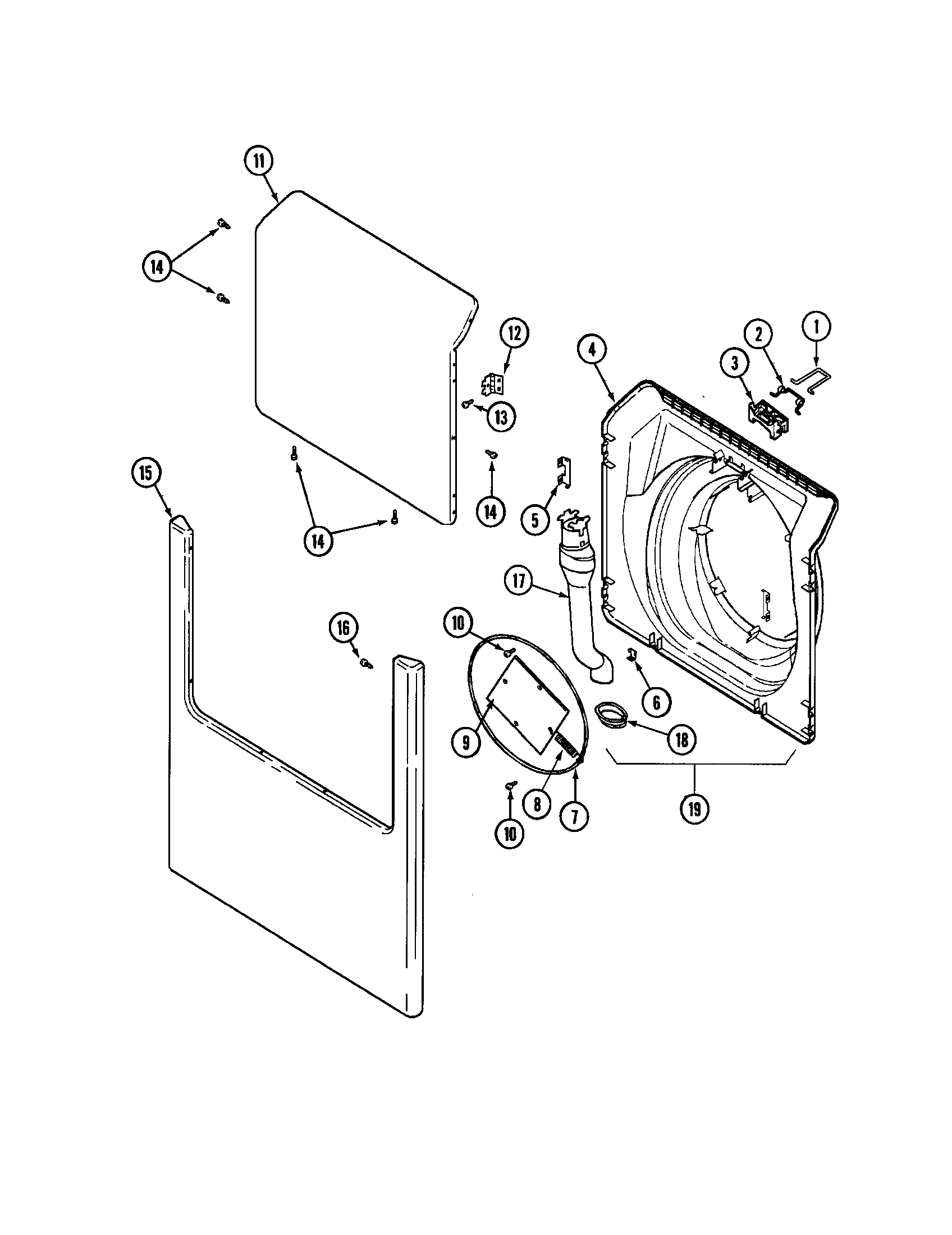 Door & front panel