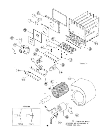 Blower housing/heat exchanger