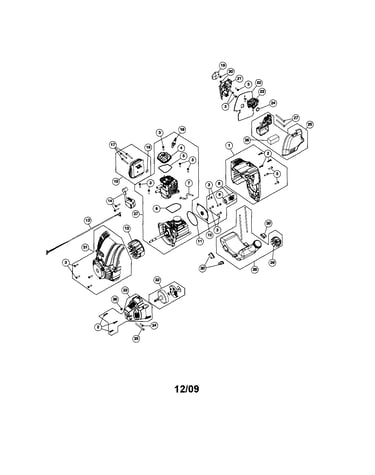Short block/fuel tank