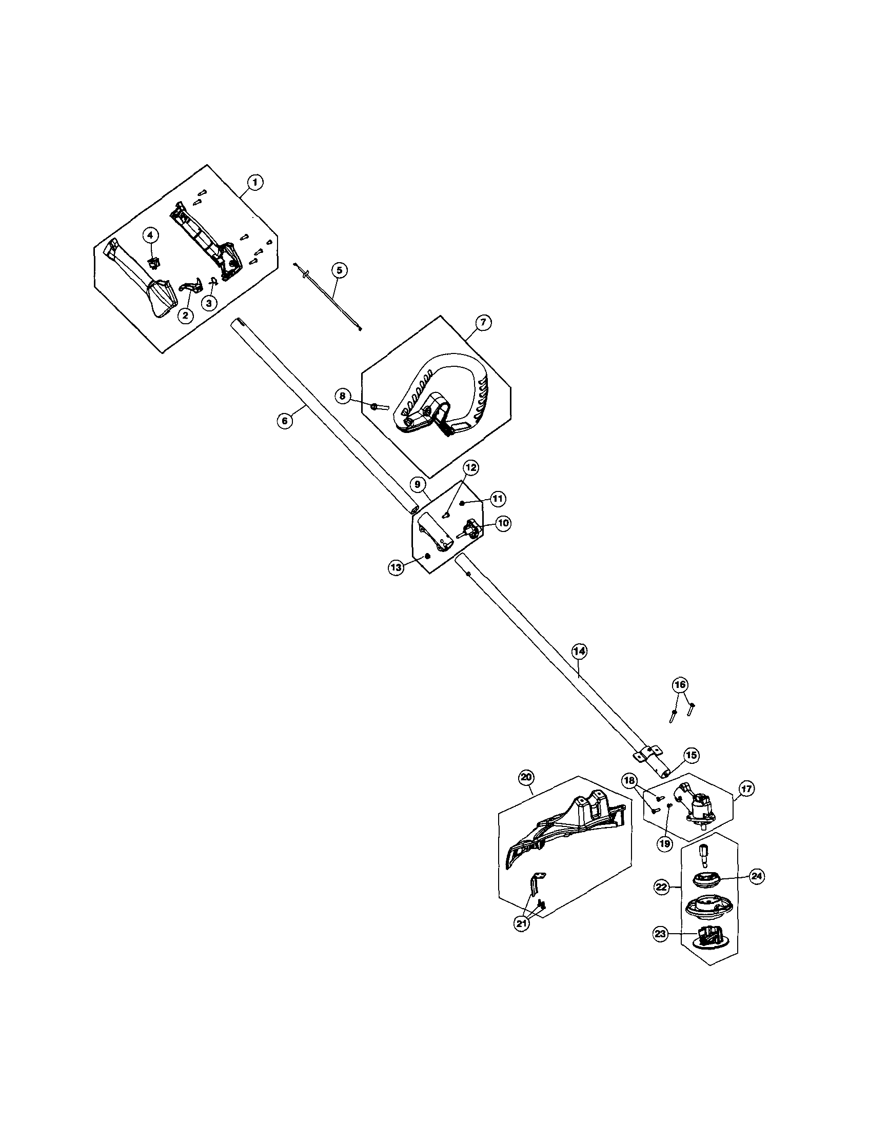 Drive shaft/shield