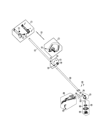 Drive shaft/shield