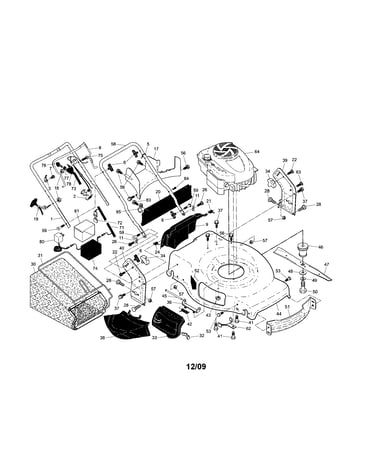 Engine/housing/handle
