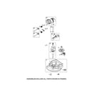Briggs & Stratton 10T802-0776-B1 crankcase/crankshaft diagram