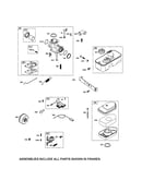 Carburetor/fuel tank
