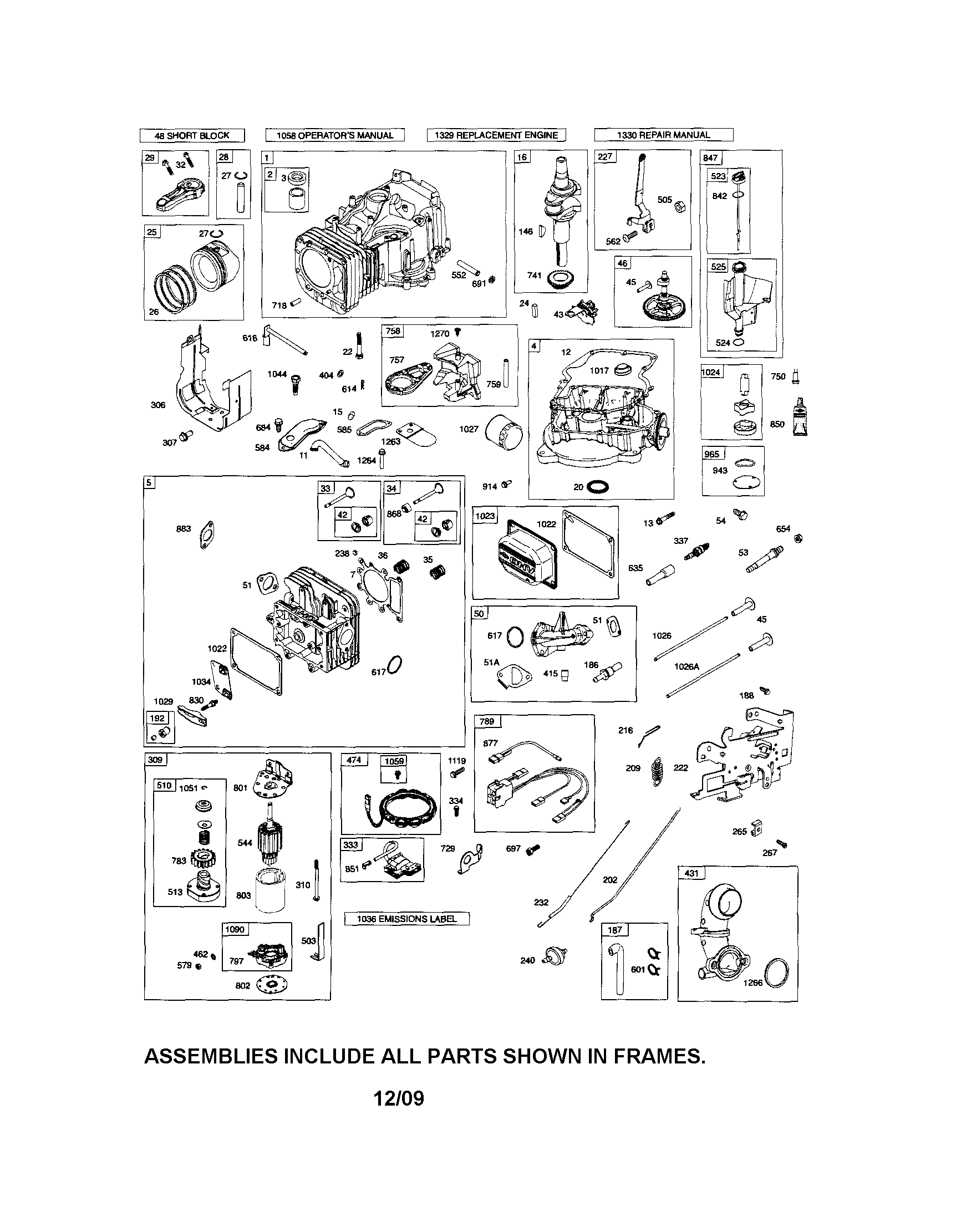 Cylinder/motor-starter