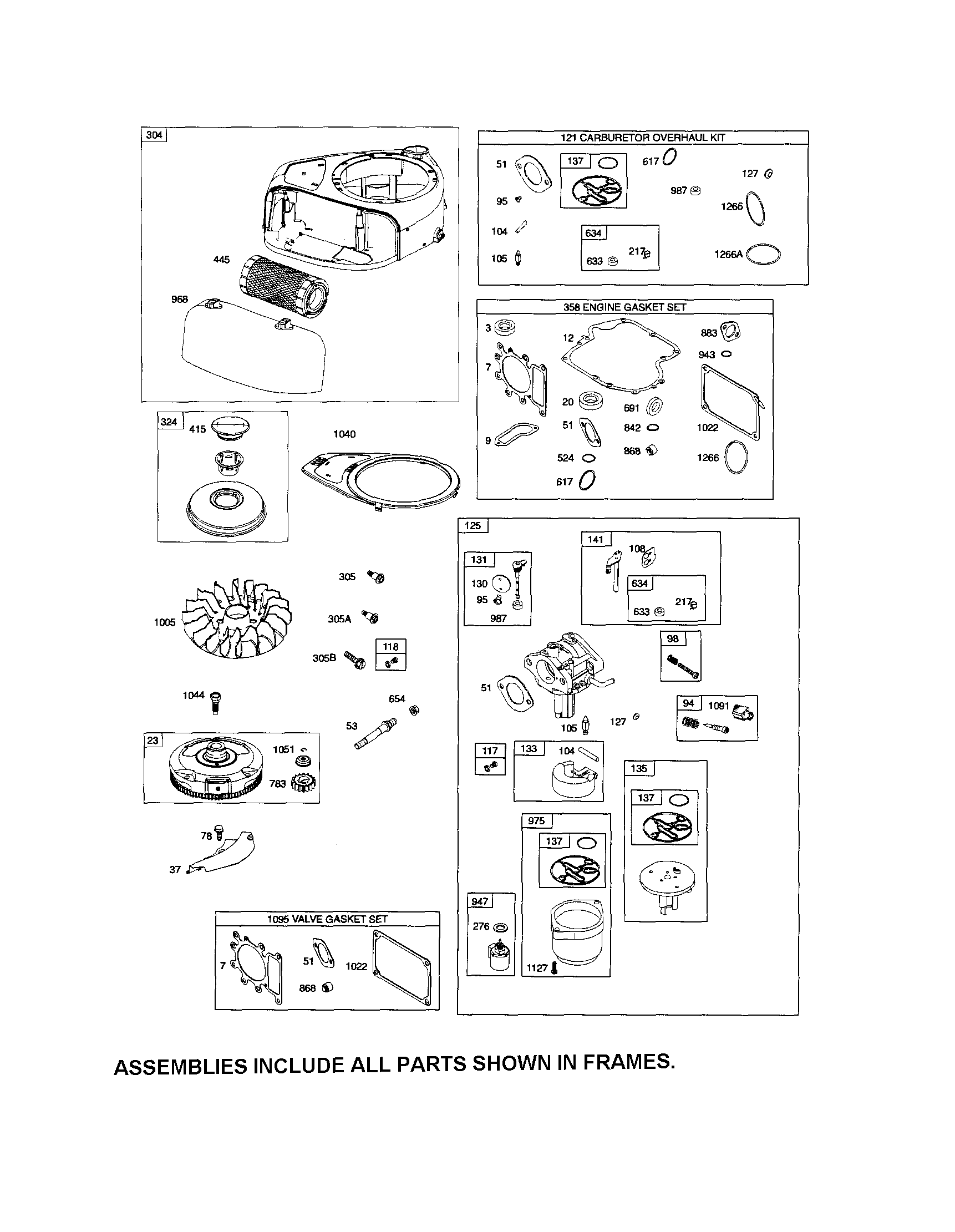 Blower housing/carburetor