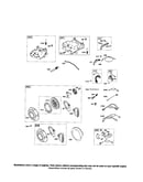 Rewind starter/starter motor