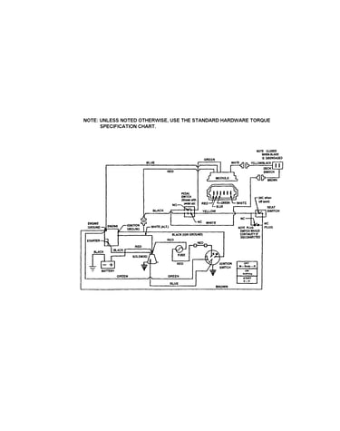 Electrical schematic-12.5 hp briggs