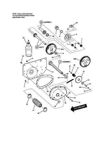 Differential/r.h. fender