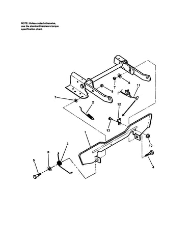 Blade stop pedals