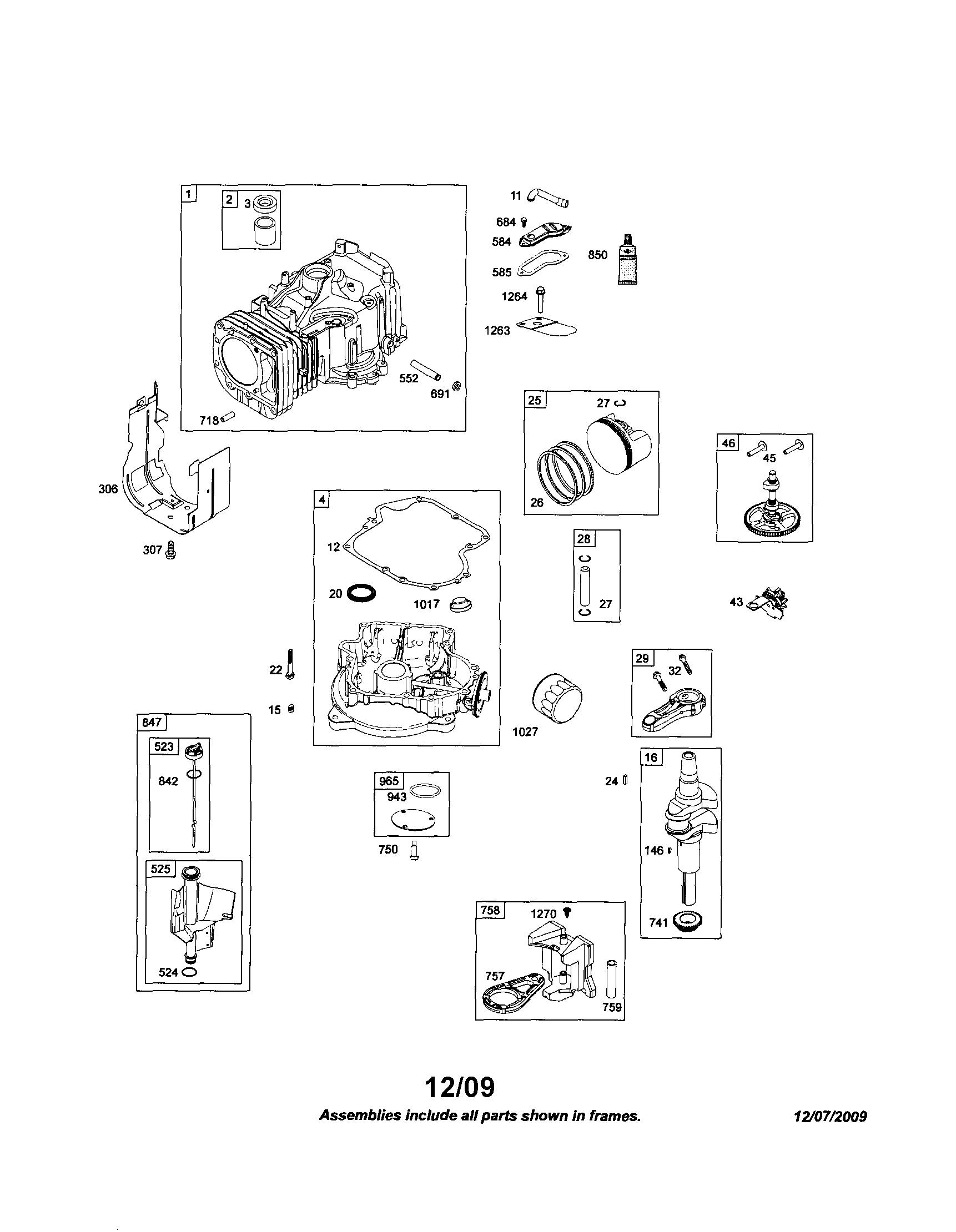 CYLINDER/CRANKSHAFT/CRANKCASE