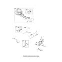 Briggs & Stratton 219977-0130-B1 blower housing/intake elbow diagram