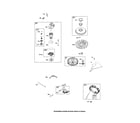 Craftsman 107280340 starter motor/alternator diagram