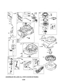 Cylinder/crankshaft/blower housing