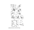 Briggs & Stratton 126T02-0301-B1 gasket sets/air cleaner base diagram