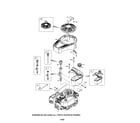 Briggs & Stratton 11P902-0120-B1 blower housing/fuel tank diagram
