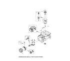 Briggs & Stratton 11P902-0120-B1 crankshaft/cylinder diagram
