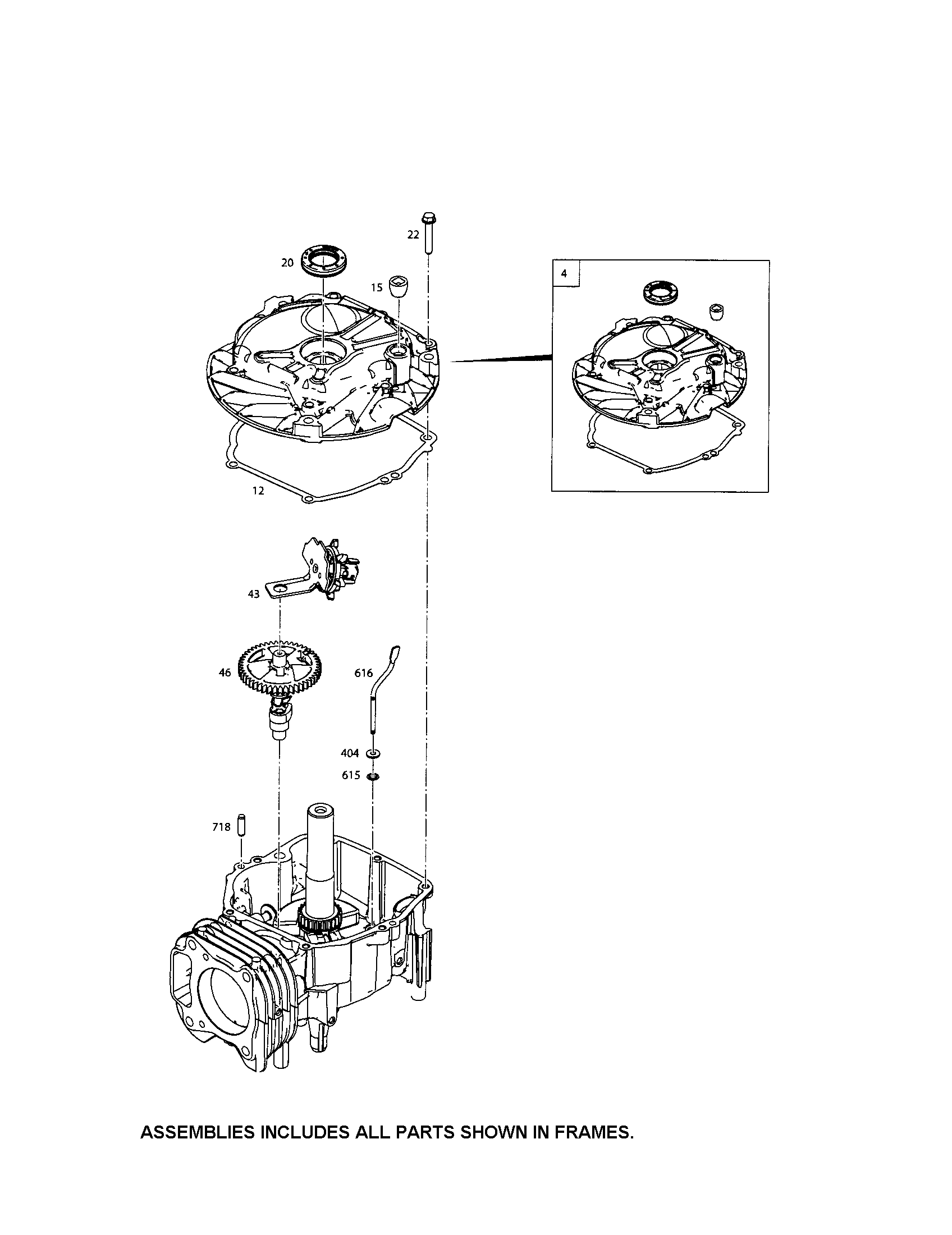 Sump-engine