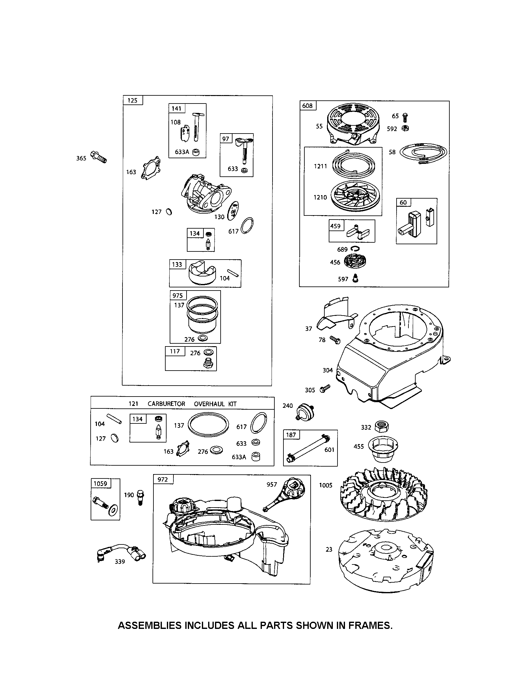 CARBURETOR/FUEL TANK