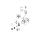 Briggs & Stratton 111P02-0110-F1 crankshaft/cylinder diagram