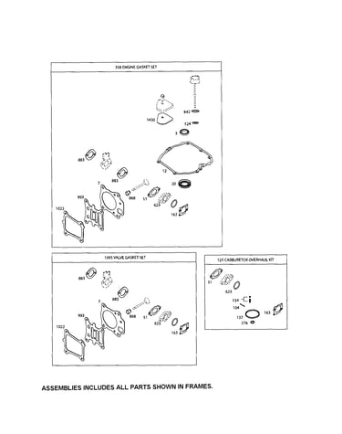 Gasket sets