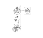 Briggs & Stratton 111P02-0110-F1 sump-engine diagram