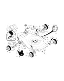 Gear case/drive control/wheels