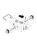 Drive control/gear case/wheels