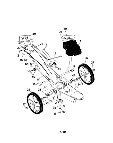 Handle/wheels