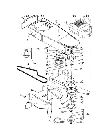 Chassis/bottom deflector